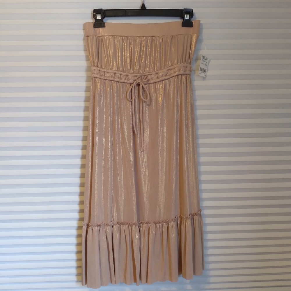 Thinner Strapless Girl's dress.